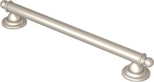 Moen YG2218BN Bathroom Safety 18-Inch Traditional Grab Bar - Brushed Nickel