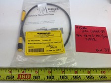 Turck cable  U0068-80 PKG 4Z-0.5-PSG 3/S90  S1542 (#1536-37)