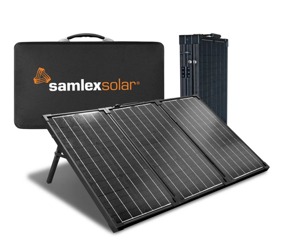 Kit de carga solar portátil Samlex MSK-90 90W con controlador 10A y estuche de transporte Foto 2 de 4