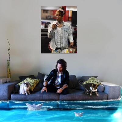 V7822 XXXTentacion Smile Fashion Rapper Hip Hop Singer Decor WALL