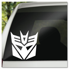 6" Transformers Decepticons Cartoon Vinyl Decal Sticker