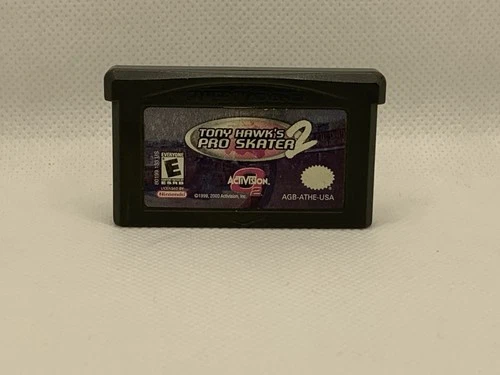 Tony Hawk's Pro Skater 2 Nintendo Game Boy Advance GBA, Tested And Working