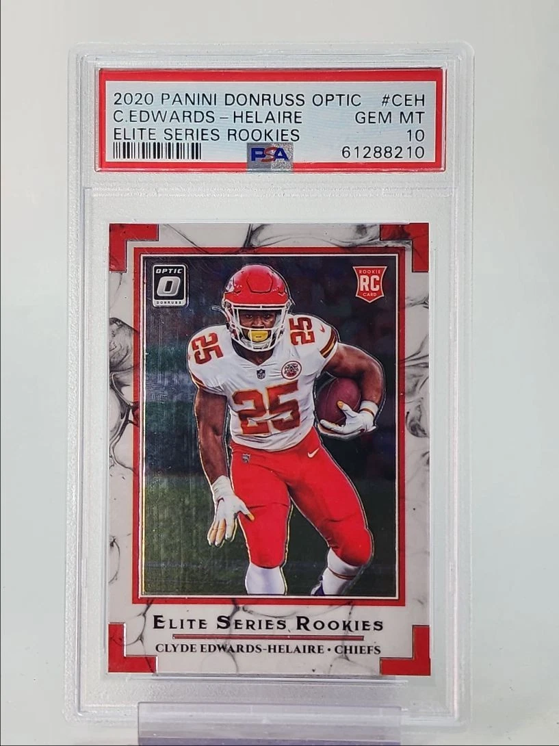 Clyde Edwards-Helaire Panini Donruss Optic Elite Series Rookies #CEH Base