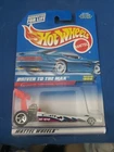 VINTAGE 1998 HOT WHEELS #808 DRIVEN TO THE MAX DRAGSTER White (148)