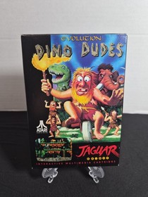 EVOLUTION: DINO DUDES Atari Jaguar 1994 COMPLETE!