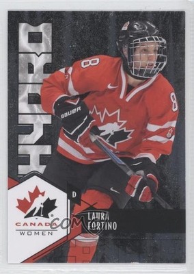 2015 Upper Deck Team Canada Juniors Hydro Laura Fortino #H-51 e6j