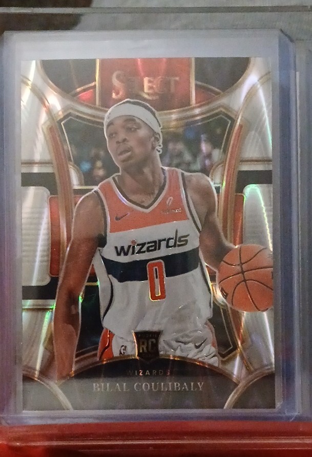 2023-24 Panini Select - Mezzanine Level Bilal Coulibaly #304 Tectonic Prizm (RC)