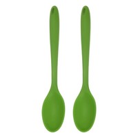2 StüCk SilikonlöFfel, HitzebestäNdiger RüHrlöFfel FüR Kochutensilien, Oliv