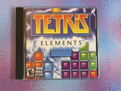Tetris Elements (Windows/Mac, 2004) PC CD-ROM CIB VG