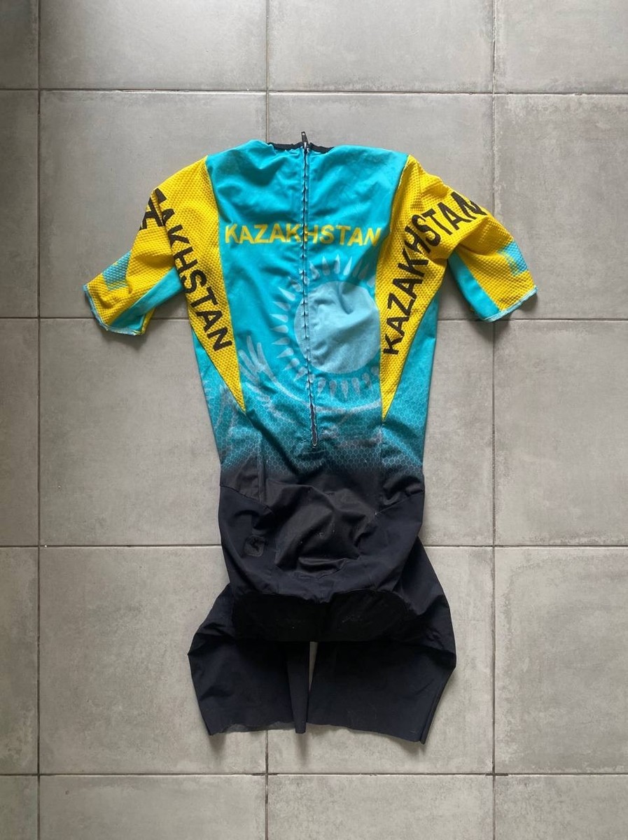 Combinaison Cycliste ASTANA Kazakhstan – Giordana Spandex – Taille S – Rare