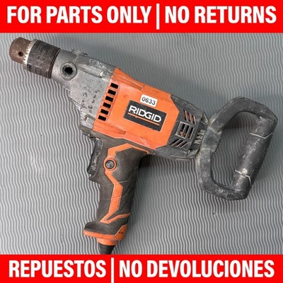 RIDGID R7122 9-Amp 1/2 in. Spade Handle Mud Mixer No Handle **FOR PARTS ONLY**
