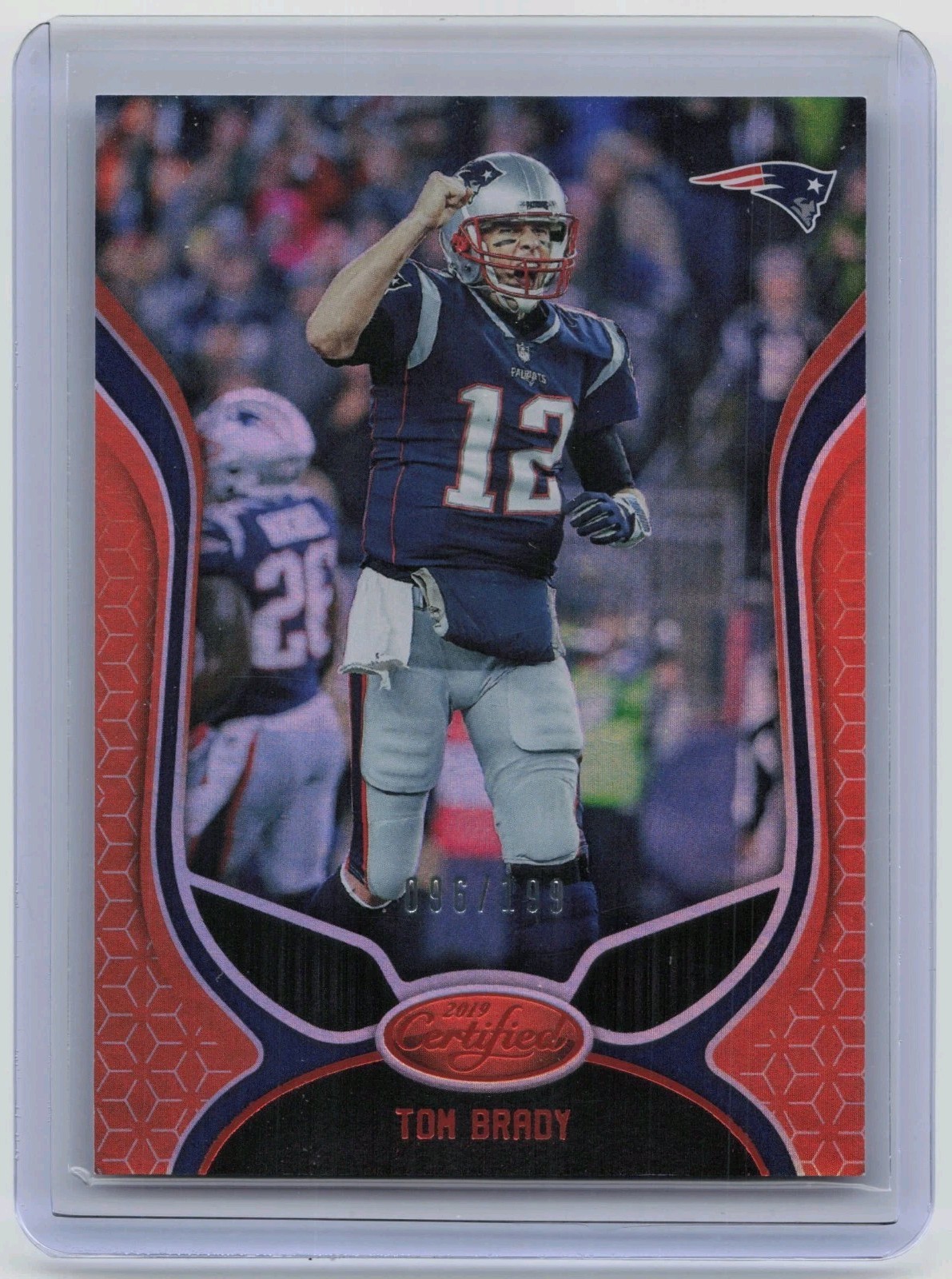 2019 Panini Certified - Tom Brady #1 Mirror Orange /199