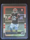 2025 Donruss Optic Shedeur Sanders Base (RAW)