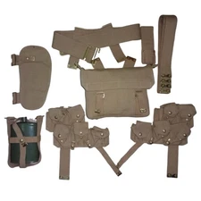 British WWI P08 Web Gear Set - Pattern 1908 Webbing Equipment - Reproduction D83