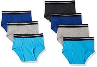 Amazon Essentials Herren Baumwolle Slips UnterwäSche 7Er Pack Schwarz Blau Grau