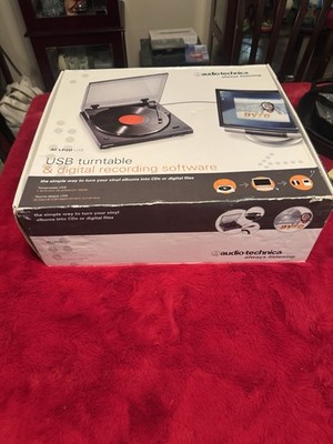Audio-Technica AT-LP2D-USB Fully Automatic Turntable USB Record Player W/ Box
