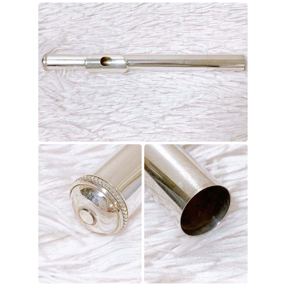 YAMAHA YFL-451 Flauta Plateada Modelo Profesional Instrumento Musical De Japón Foto 2 de 4