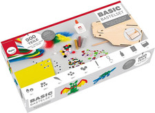 69217000 Kit per Lavoretti Creativi Manuali per Bambini, Set Bricolage Basico, C