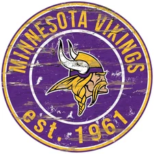 Minnesota Vikings Logo Weather Resistant Vinyl Sticker/Decal 10