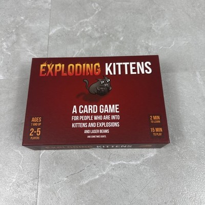 Exploding Kittens Kartenspiel Party Familie Strategiespiel 2-5 Spieler