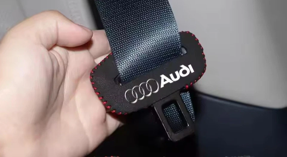 For Audi Belt Buckle Cover (1 Pair ) A1 A2 A3 A4 A4 A5 A6 A7 A8 Q2 Q3 Q5 Q7 TT - Image 3 of 4