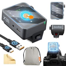 Godox X3PRO-C X3PRO C Wireless Flash Trigger for Canon TTL 2.4GHz HSS Built-i...