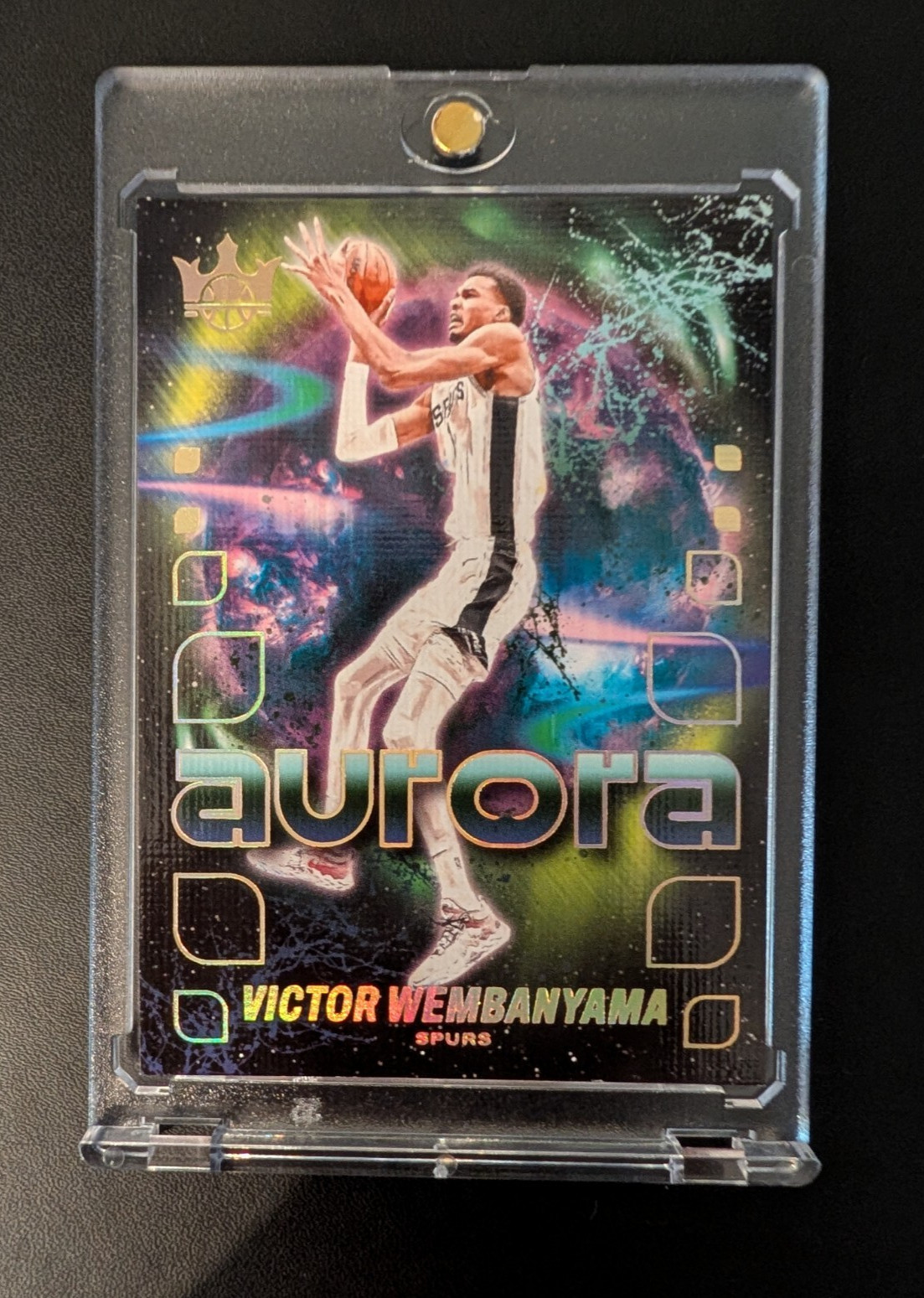 Victor Wembanyama 2024 Court Kings #19 Aurora /(SSP) Price Guide