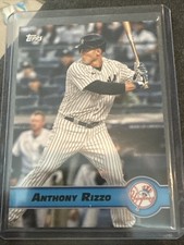 2022 Topps UK Edition #PG-17 Anthony Rizzo 1997-98 Merlin Premier Gold Redux 1/1