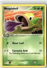 Weepinbell Uncommon FireRed & LeafGreen 51/112 NM Tomokazu Komiya on eBay