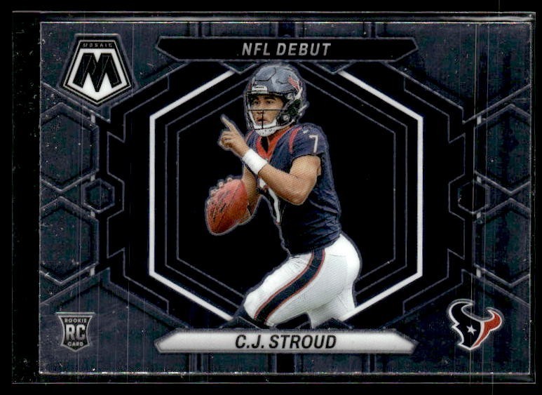 L67,582 - 2023 Panini Mosaic Draft Picks #3 CJ Stroud
