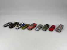 Mixed Lot of 9 Die Cast / Plastic Cars Various Condition and Brands
