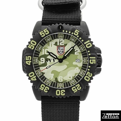 Luminox Navy SEALs ColorMark 3050 Series 3067 Carbon Case Nylon Strap From Japan - Bild 1 von 4