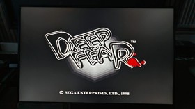 Very Rare Sega Saturn Game - Deep Fear, Complete - Pal