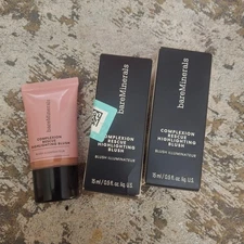 Bare Minerals Complexion Rescue Highlighting Blush Peach Glow 2-Pack Lot 15ml