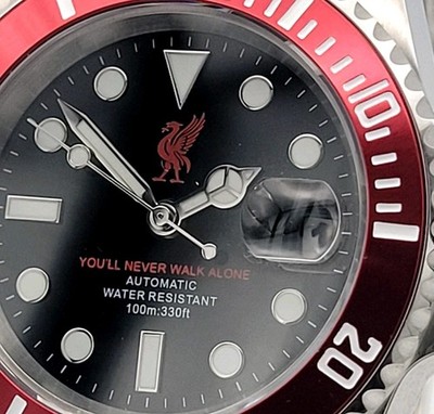 Automatic Liverpool Football LFC 'You'll Never Walk Alone' Seiko