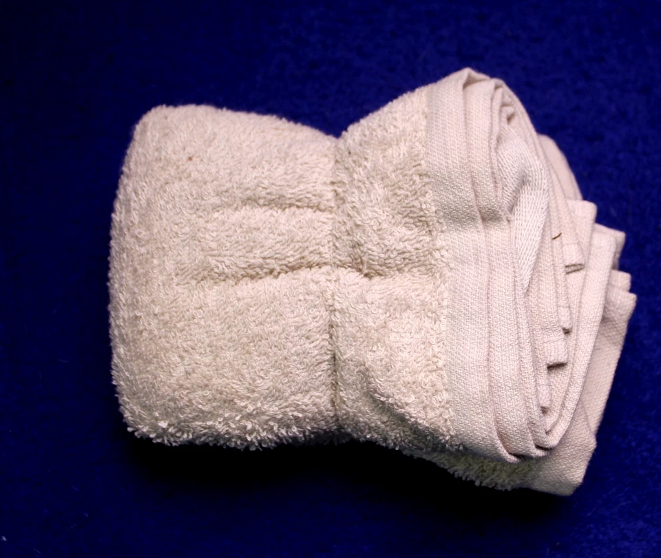 JUEGO DE 4 PAÑOS DE LAVADO IKEA HAREN VINTAGE gris claro 100% algodón 301.636.08 Foto 3 de 3