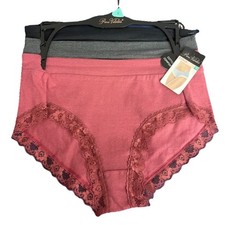Prima Valentina Women's 3 Pack Cotton Comfort Panties Stretch Size S New
