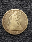 1875 - CC Seated Liberty Half Dollar.