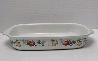 Corelle Coordinates Chutney Pattern Stoneware Casserole Baking Dish 9x13'' ECU