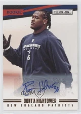 2012 Panini Rookies & Stars Rookie Signatures /999 Dont'a Hightower #171 Auto RC