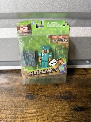 Minecraft Overworld Steve with Diamond Armor Series 2 Jazwares Figure Toy New