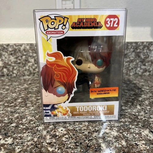 FUNKO POP! ANIMATION TODOROKI 372 Metallic My Hero Academia Box Warehouse Vinyl