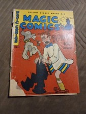 Magic Comics # 97, Mandrake the Magician (David McKay 1947) Golden Age Blondie