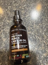 Kreyol Essence - Haitian Black Castor Oil for Skin & Hair 2 Fl Oz SEALED