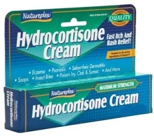 Natureplex 1% Hydrocortisone Cream Anti-Itch and Rash 1oz Maximum Strength 01/28