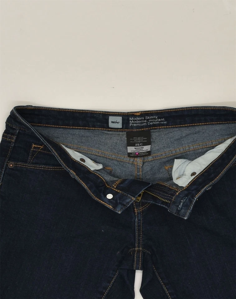 MOSSIMO Womens Modern Skinny Jeans US 2 XS W28 L28 Navy Blue Cotton V104 - Image 3 of 3