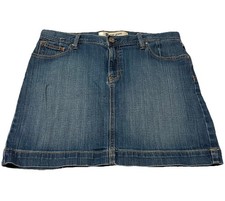 Gap Denim Skirt Womens Size 12 Blue Dark Wash Five Pocket