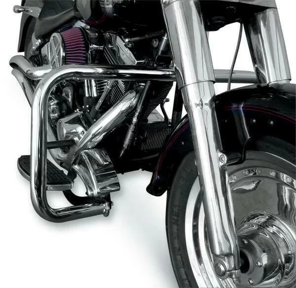 Barra de motor delantera Drag Specialties - Cromo moto bicicleta de calle 05060502 Foto 2 de 4