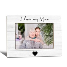 I Love My Nan Picture Frame, Mother's Day Gifts for Nan Grandma, love nan