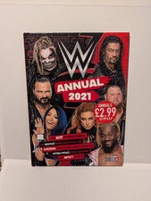 WWE Hardback Annual Book 2021 Edition Wrestle mania WWE